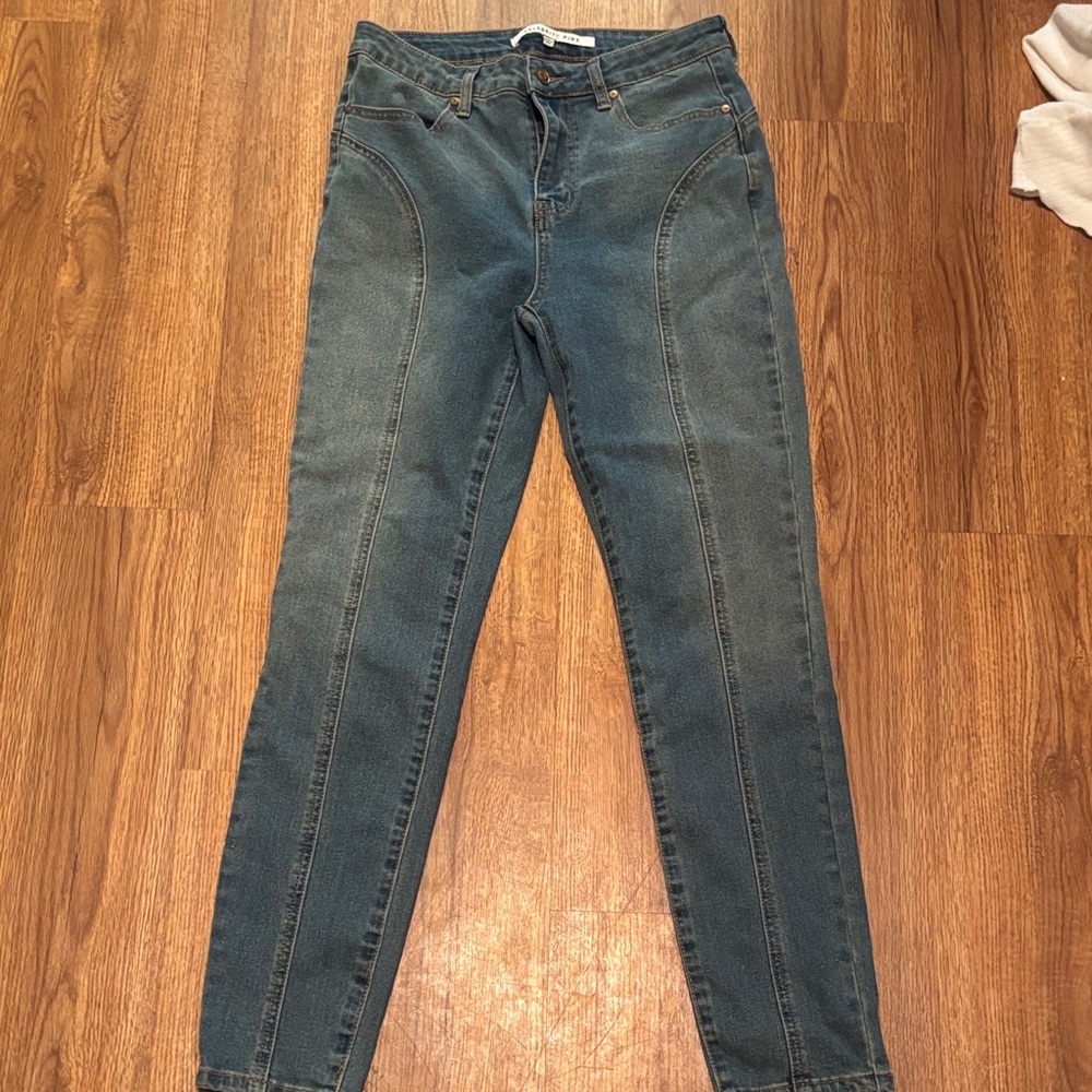 Celebrity Pink Dark Blue Skinny Jeans